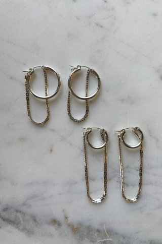MAISON D'PULSE “hoop pierce/bagchain”の商品画像