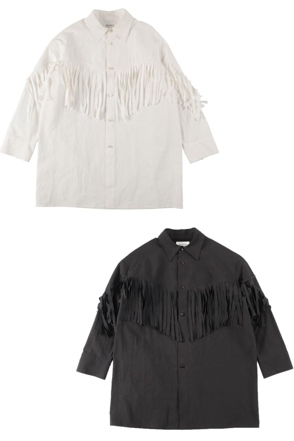 BELPER “FRINGE SHIRT”   Tribeca