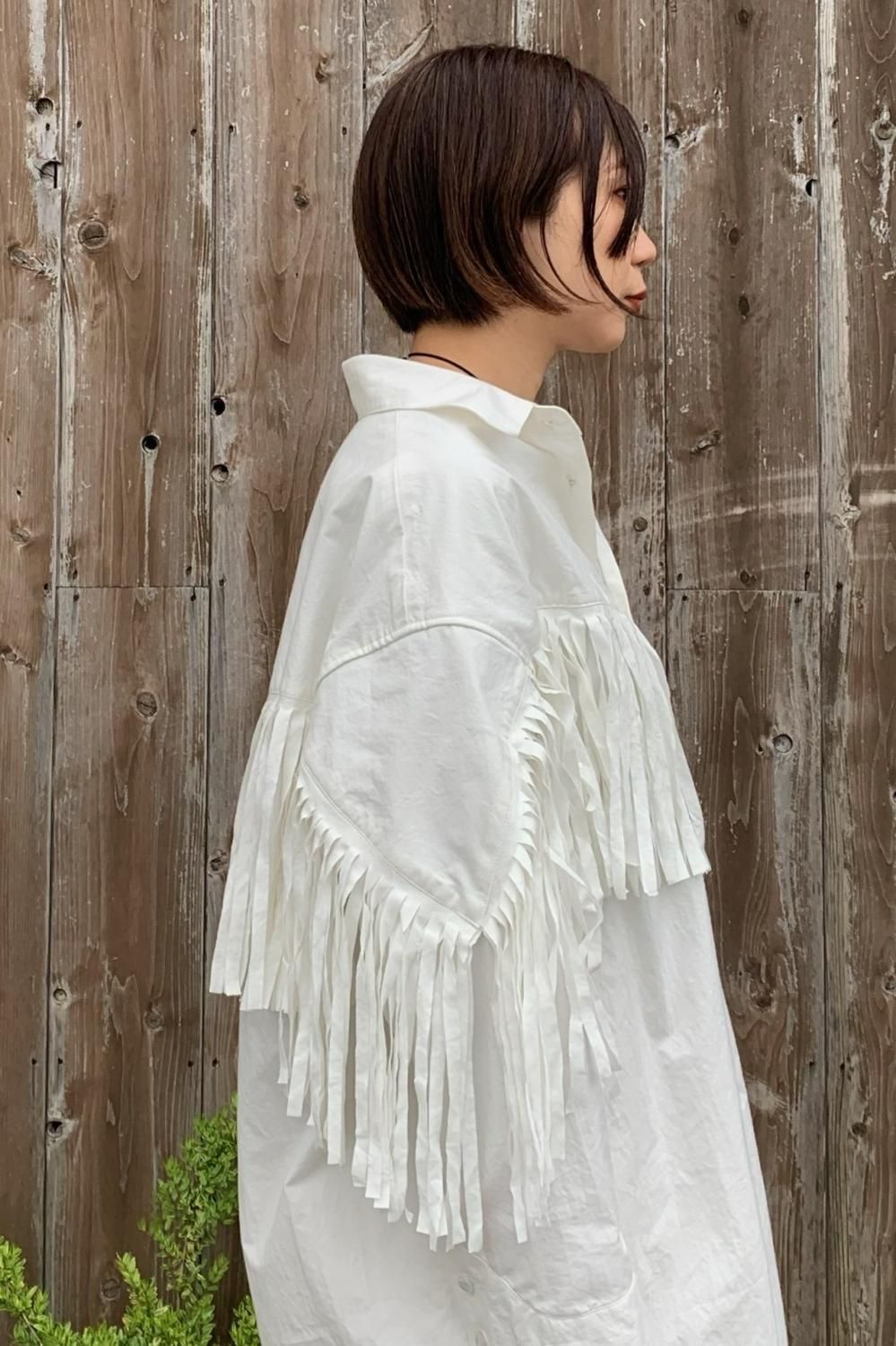 BELPER “FRINGE SHIRT” - Tribeca BELPER “FRINGE SHIRT” - Tribeca