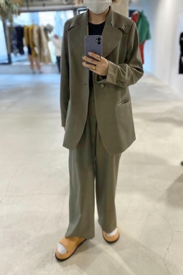 BELPER(ベルパー)のGRANDMA JACKET KHAKI(ジャケット)の通販