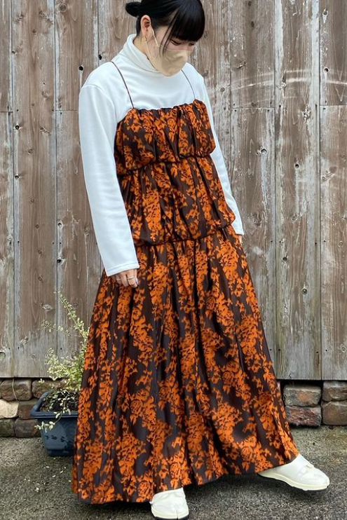 【お値下げ中！】BELPER FRINGE JACQUARD DRESS お値下げ中！】BELPER FRINGE JACQUARD DRESS BELPER ” IKUKURU