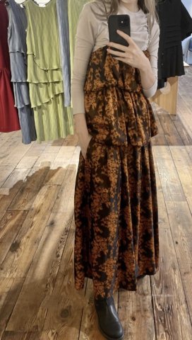 BELPER  ” IKUKURU JACQUARD DRESS”の商品画像