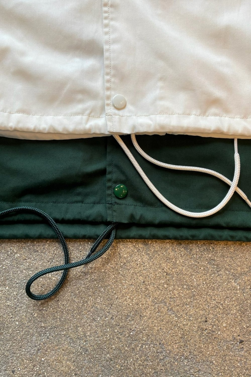 H.UNIT “T/C poplin H patch coach jacket” - Tribeca