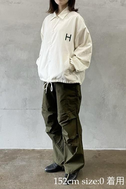 H.UNIT コーチジャケット　ホワイト　size 2 イーストサイドゴルフ】コーチジャケット – GQ SHOP