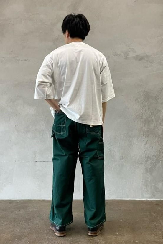 H.UNIT “Chino cloth crownsize painter pants” - Tribeca