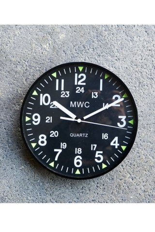 MWC Military Pattern 12/24 Hour Wall Clockɤξʲ