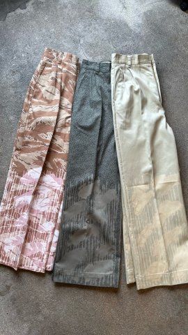 RUMBLE RED “Arty Dyed Chinos”の商品画像