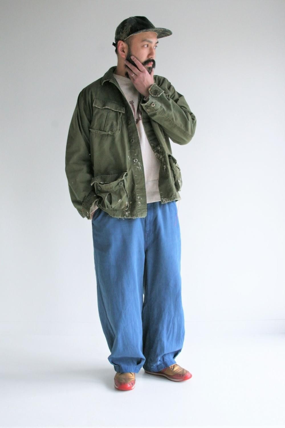 ANACHRONORM “DIRT PAINT FATIGUE JACKET” - TRIBECA