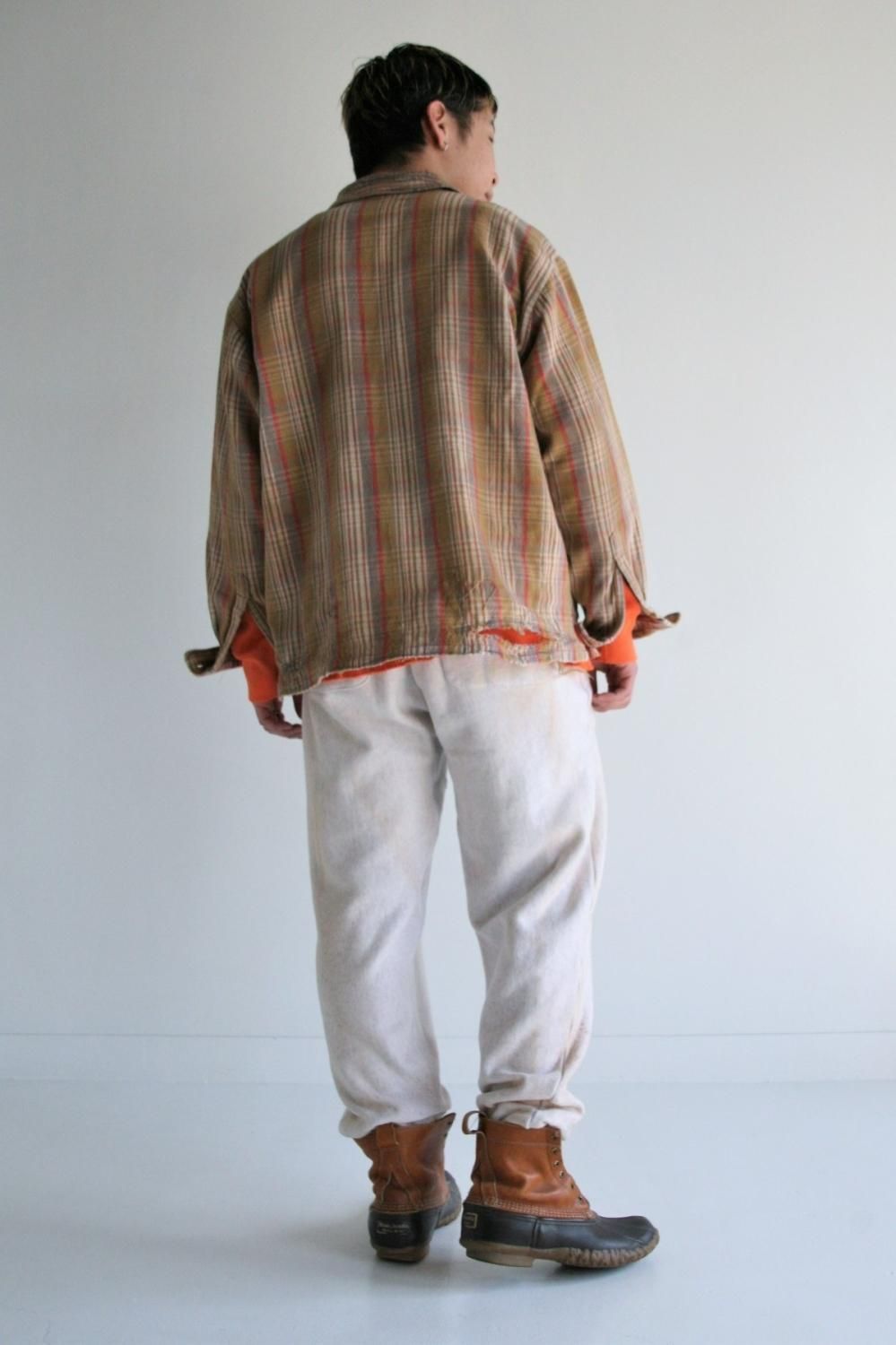ANACHRONORM “HEAVY TWILL DAMAGE CPO SHIRTS JACKET” - TRIBECA
