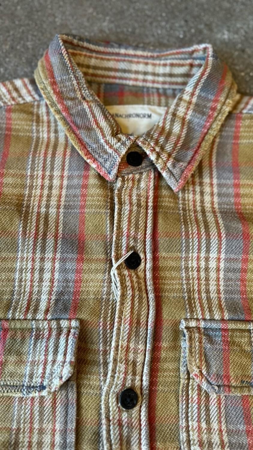 ANACHRONORM “HEAVY TWILL DAMAGE CPO SHIRTS JACKET” - TRIBECA