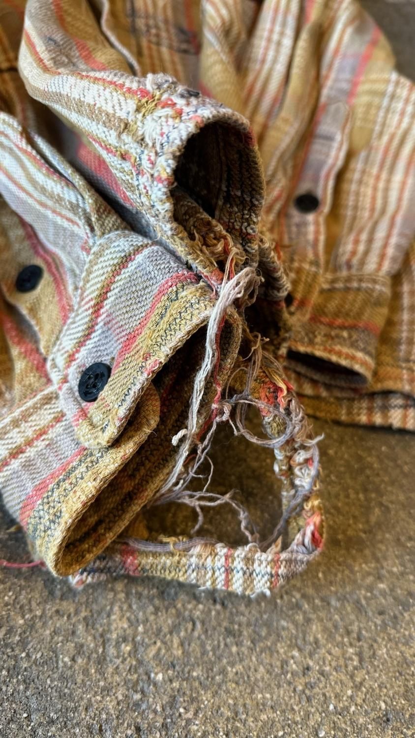 ANACHRONORM “HEAVY TWILL DAMAGE CPO SHIRTS JACKET” - TRIBECA ANACHRONORM “HEAVY TWILL DAMAGE CPO SHIRTS JACKET” - TRIBECA
