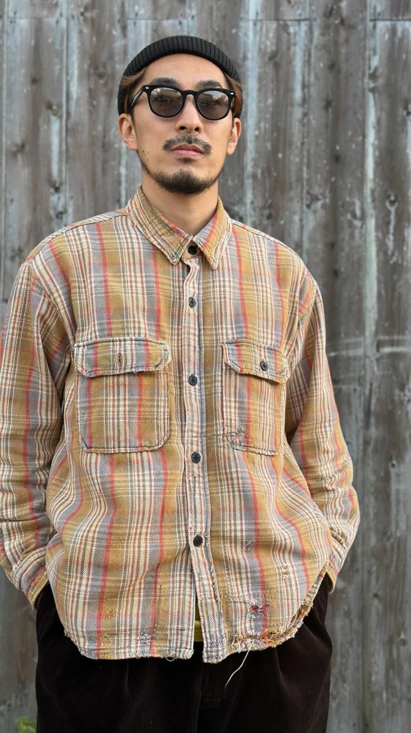 ANACHRONORM “HEAVY TWILL DAMAGE CPO SHIRTS JACKET” - TRIBECA ANACHRONORM “HEAVY TWILL DAMAGE CPO SHIRTS JACKET” - TRIBECA