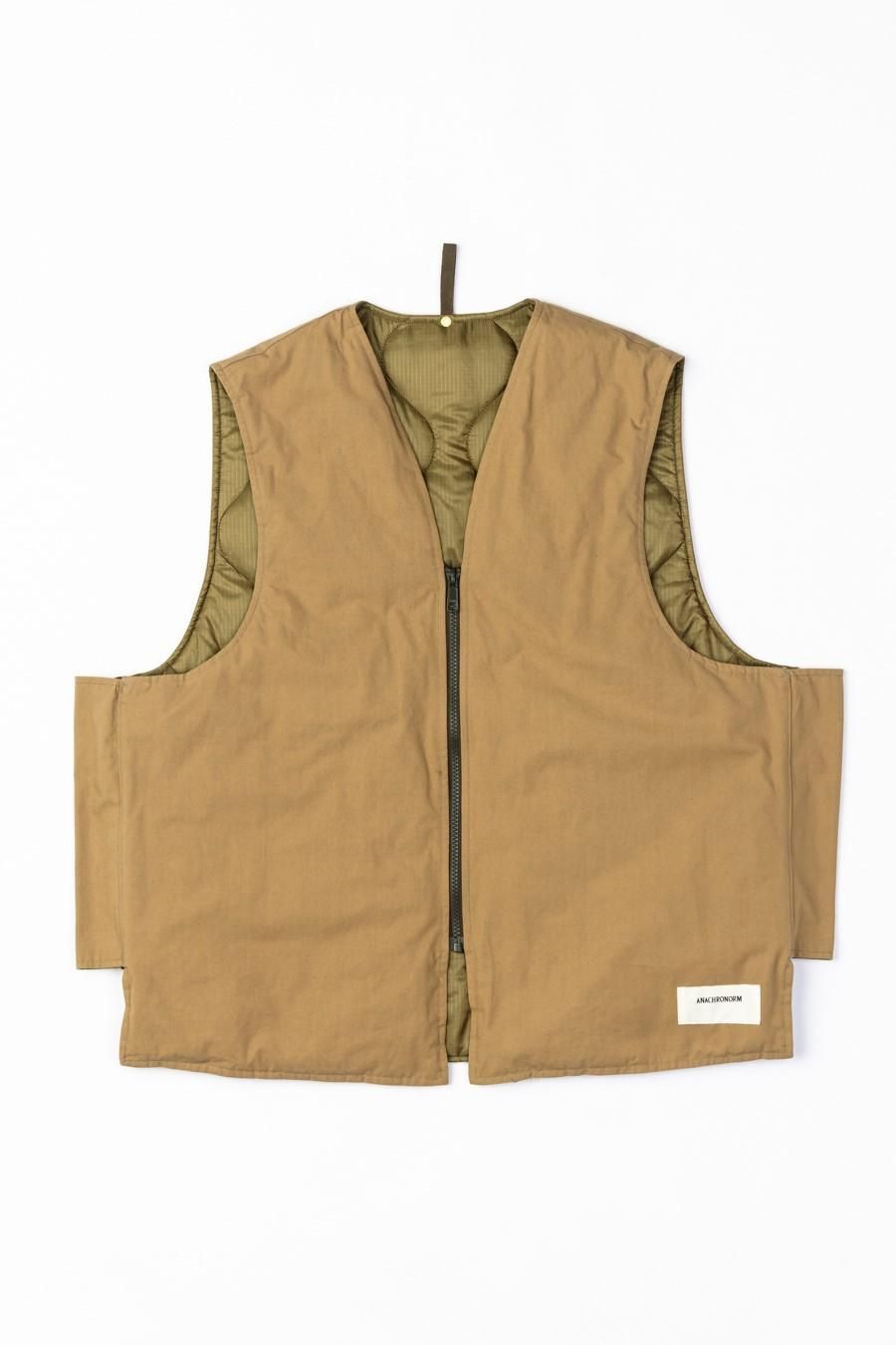 ANACHRONORM “REVERSIBLE QUILTED VEST” - TRIBECA(トライベカ ANACHRONORM “REVERSIBLE QUILTED VEST” - TRIBECA(トライベカ