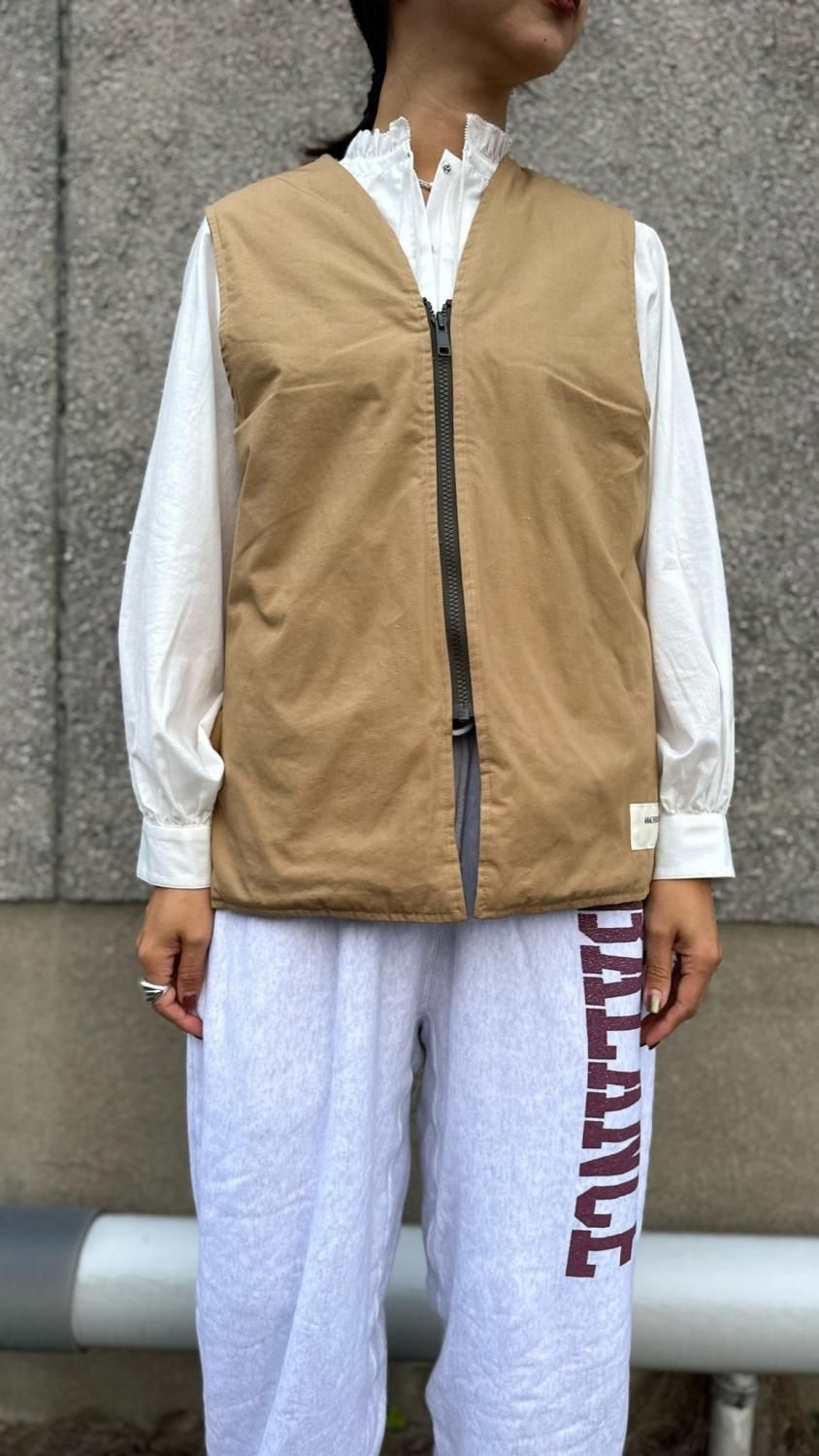 ANACHRONORM “REVERSIBLE QUILTED VEST” - TRIBECA(トライベカ ANACHRONORM “REVERSIBLE QUILTED VEST” - TRIBECA(トライベカ