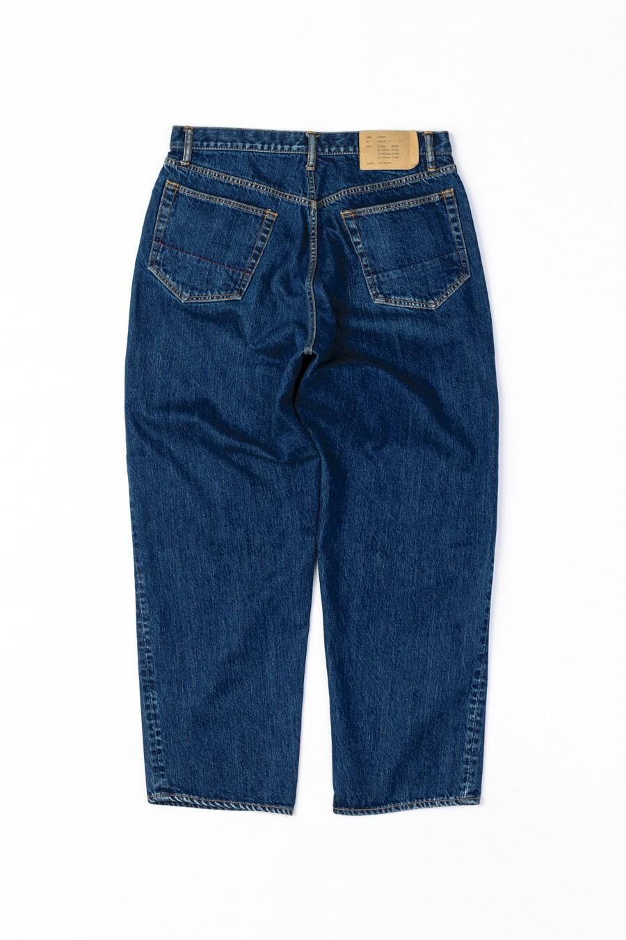 ANACHRONORM “80's WIDE 5P PANTS (ONE YEAR WASH)” - TRIBECA ANACHRONORM “80's WIDE 5P PANTS (ONE YEAR WASH)” - TRIBECA