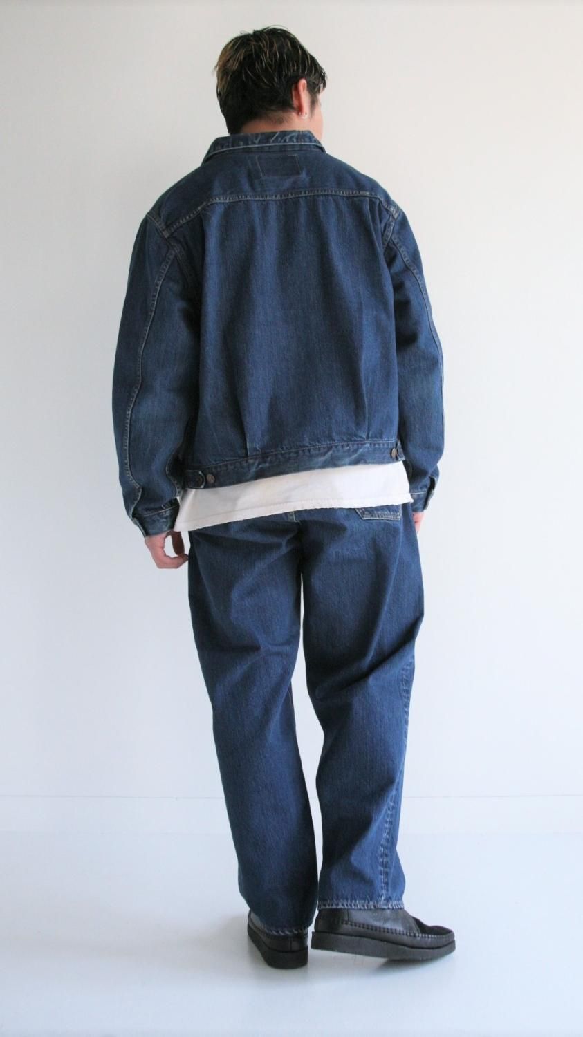 ANACHRONORM “FRONT TUCK DENIM JACKET (ONE YEAR WASH)” - TRIBECA