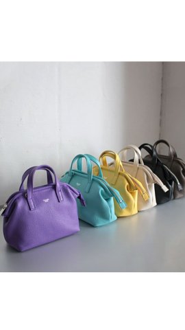 blancle “S.LEATHER WIRE MINI 2WAY BAG”