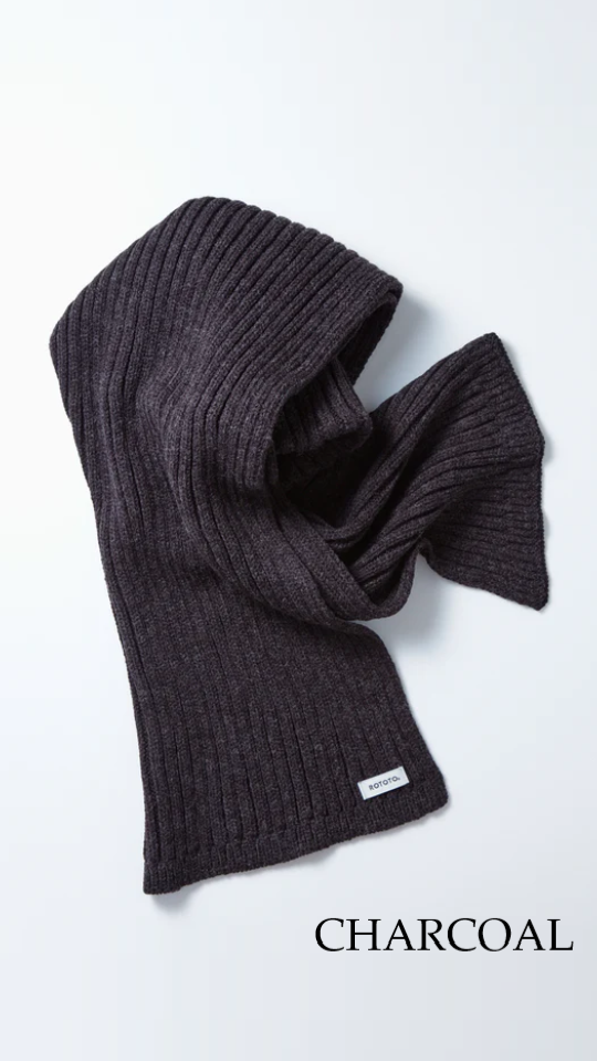 ROTOTO “COZY CHUNKY RIB MUFFLER” - Tribeca(トライベカ ROTOTO “COZY CHUNKY RIB MUFFLER” - Tribeca(トライベカ