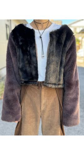 77circa “circa make fake fur jacket”の商品画像