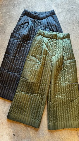 77circa “original quilting wide cargo pants”の商品画像