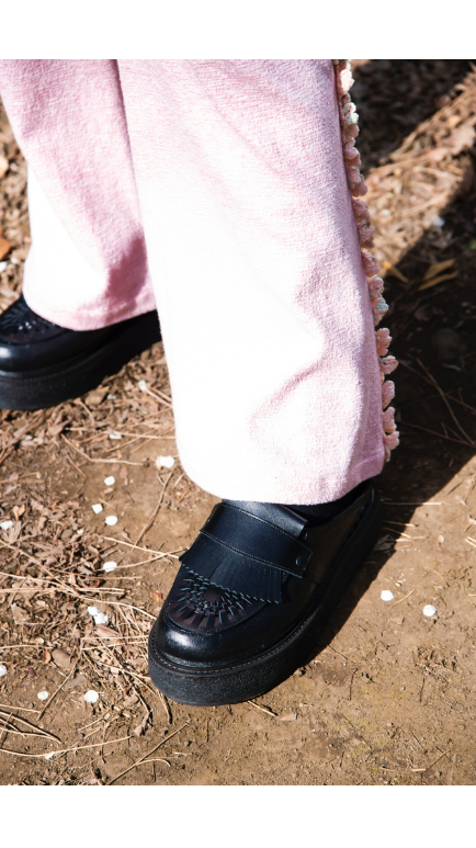 bench “BENSAN-F PUNKS LOAFER CREPE SOLE”- TRIBECA bench “BENSAN-F PUNKS LOAFER CREPE SOLE”- TRIBECA