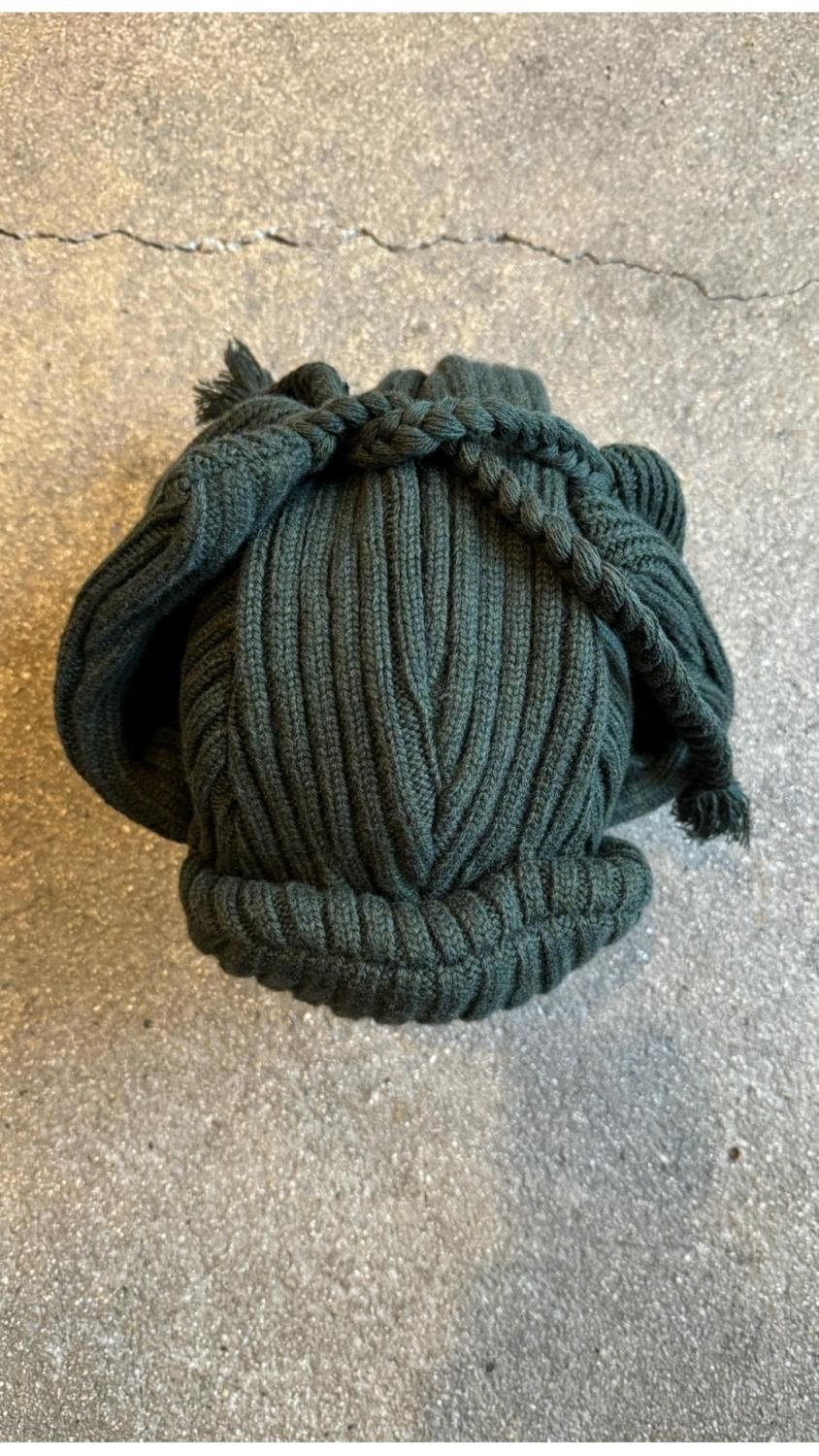 MARU SANKAKU PEKE “Bomber Knit Cap” - TRIBECA（トライベカ