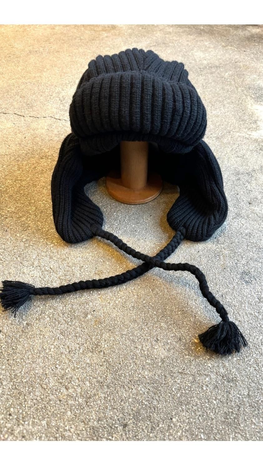 MARU SANKAKU PEKE “Bomber Knit Cap” - TRIBECA（トライベカ
