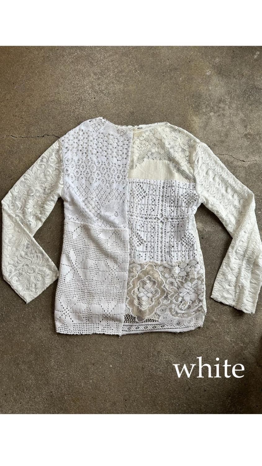 77circa “circa make antique lace L/S top”- TRIBECA