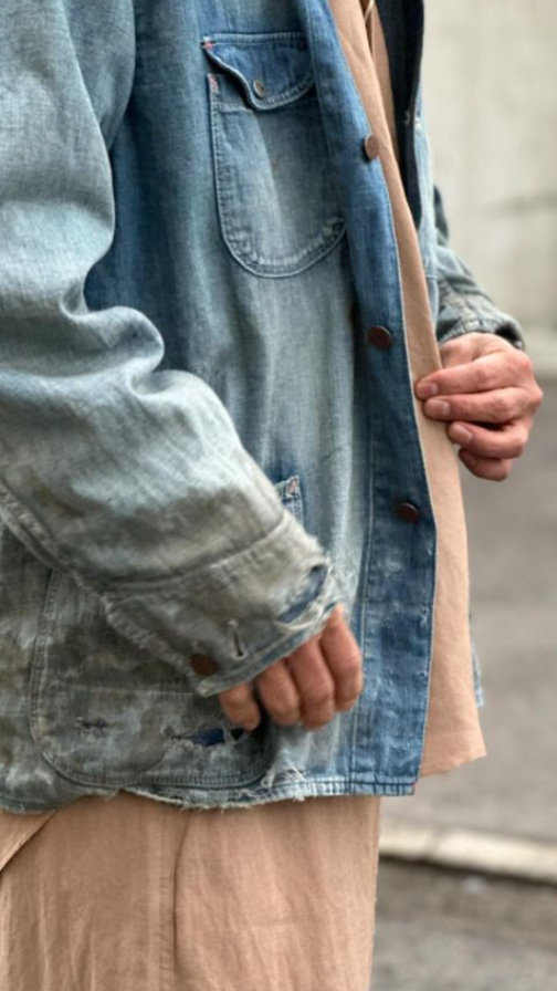 最終価格】anachronorm ダメージ加工カバーオール Special collaboration coverall by JOURNAL STANDARD
