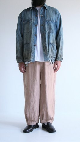 ANACHRONORM DAMAGED LIGHToz BM DENIM COVERALL