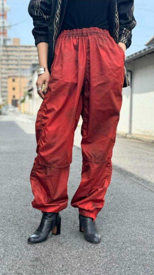 ANACHRONORM “SPRAYING POLY VENTILATED TRACK PANTS”- TRIBECA ANACHRONORM “SPRAYING POLY VENTILATED TRACK PANTS”- TRIBECA