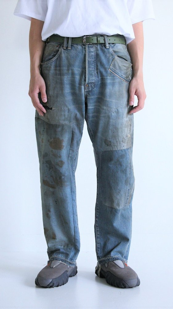 ANACHRONORM HARD REMAKED REGULAR TAPERED 5P PANTS