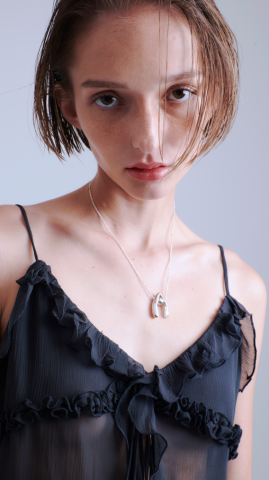 MAISON D'PULSE Tulip necklaceɤξʲ