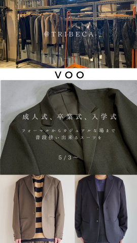 VOO 2024AW SUITS PRE ORDER