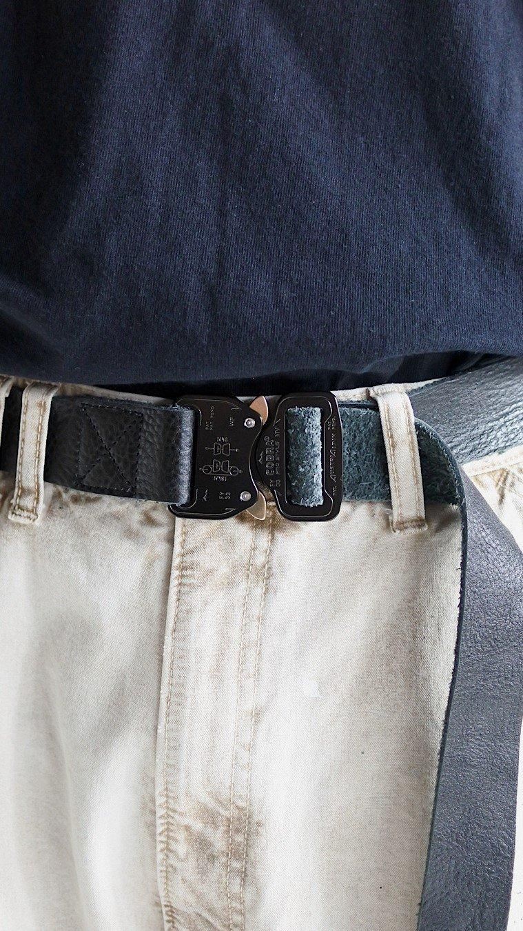 ANACHRONORM × BRASSBOUND “COBRA BUCKLE LEATHER BELT ANACHRONORM × BRASSBOUND “COBRA BUCKLE LEATHER BELT