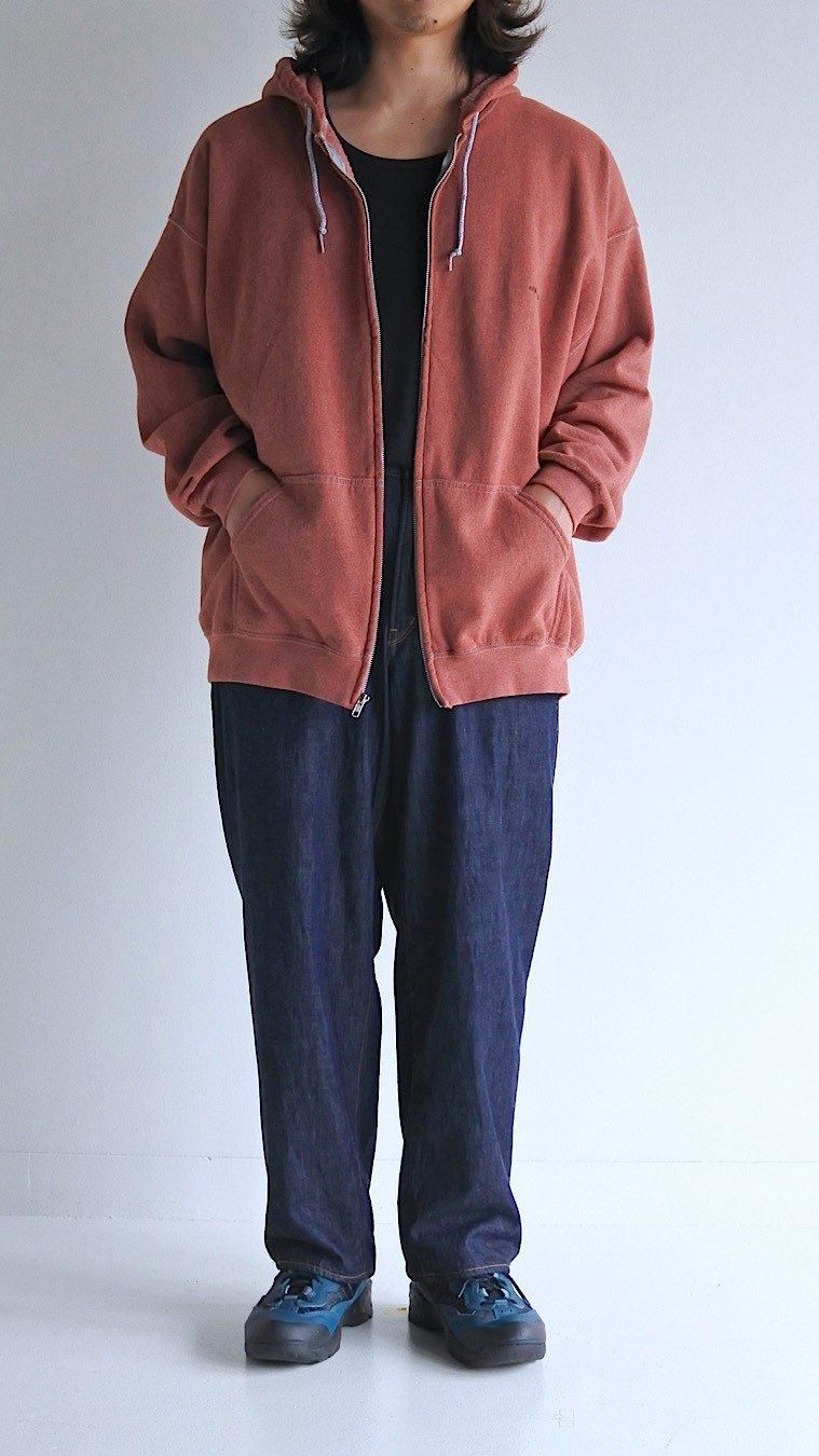 DINOWORKS ブラック フルジップフーディ DINOWORKS - DOMICILE