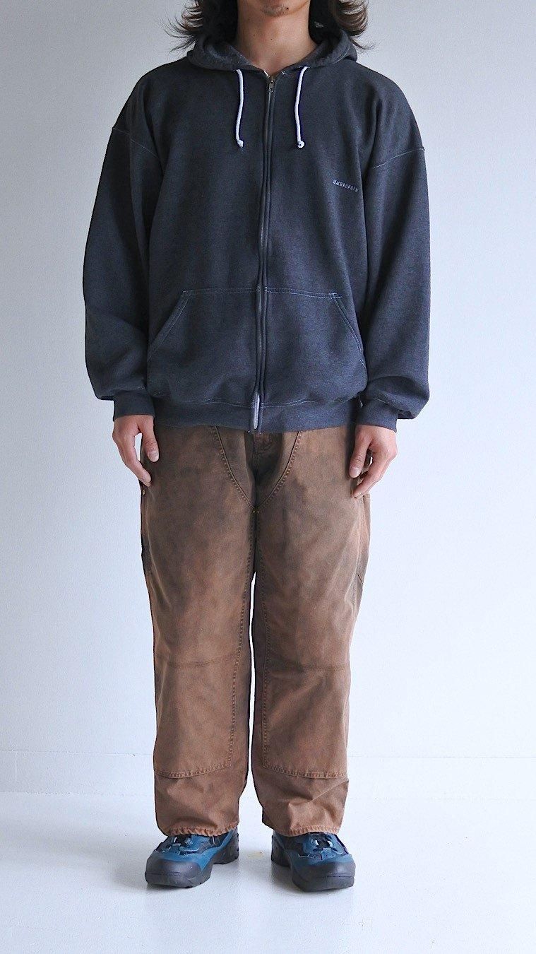 ANACHRONORM ダークグレー ジップアップパーカー ANACHRONORM “DYED 50/50 FULLZIP PARKA - Tribeca（トライベカ