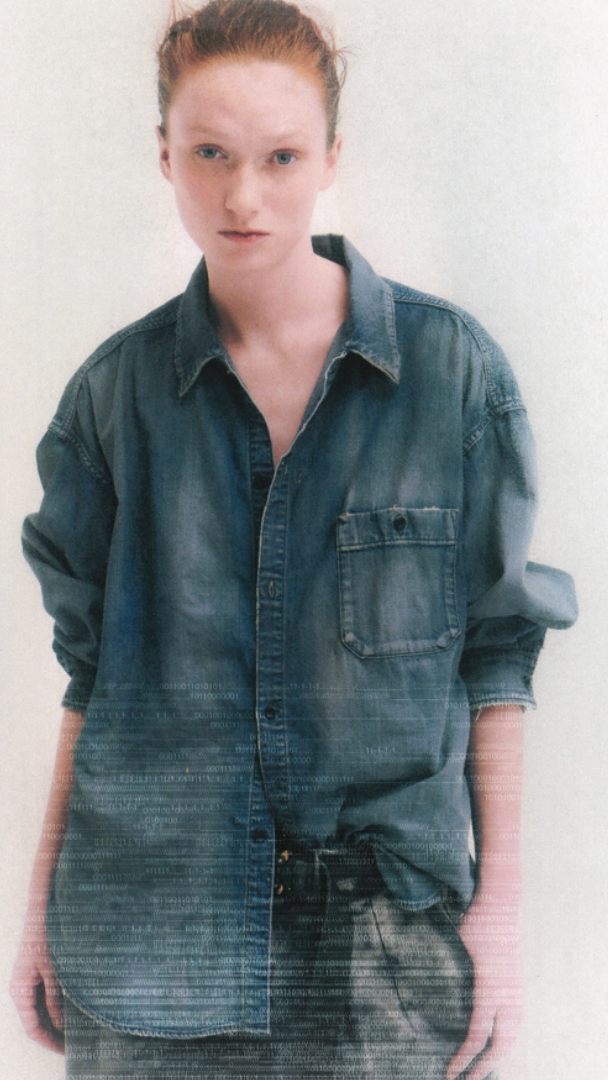 ANACHRONORM “LIGHT oz DENIM TUCK LONG SHIRTS” - Tribeca ANACHRONORM “LIGHT oz DENIM TUCK LONG SHIRTS” - Tribeca