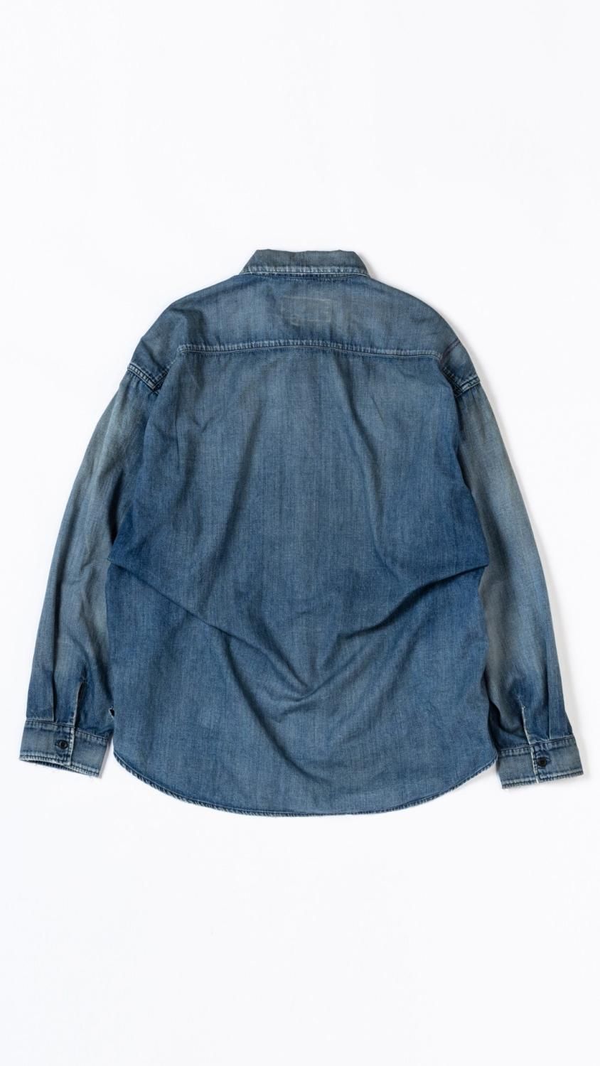 ANACHRONORM “LIGHT oz DENIM TUCK LONG SHIRTS” - Tribeca ANACHRONORM “LIGHT oz DENIM TUCK LONG SHIRTS” - Tribeca