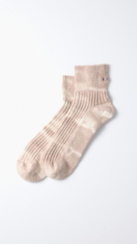 25SSͽʡ ROTOTO TIE DYE RIBBED ANKLE SOCKS (4ͽͽ)ξʲ