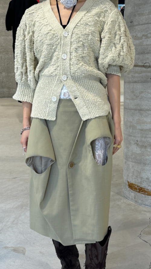 BELPER “PUFF KNIT CARDIGAN” - Tribeca（トライベカ）｜島根県