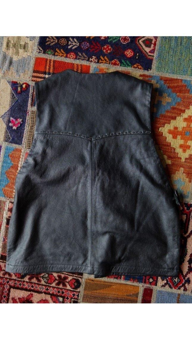 Nasngwam “PUEBLO LEATHER VEST” - Tribeca（トライベカ）｜島根