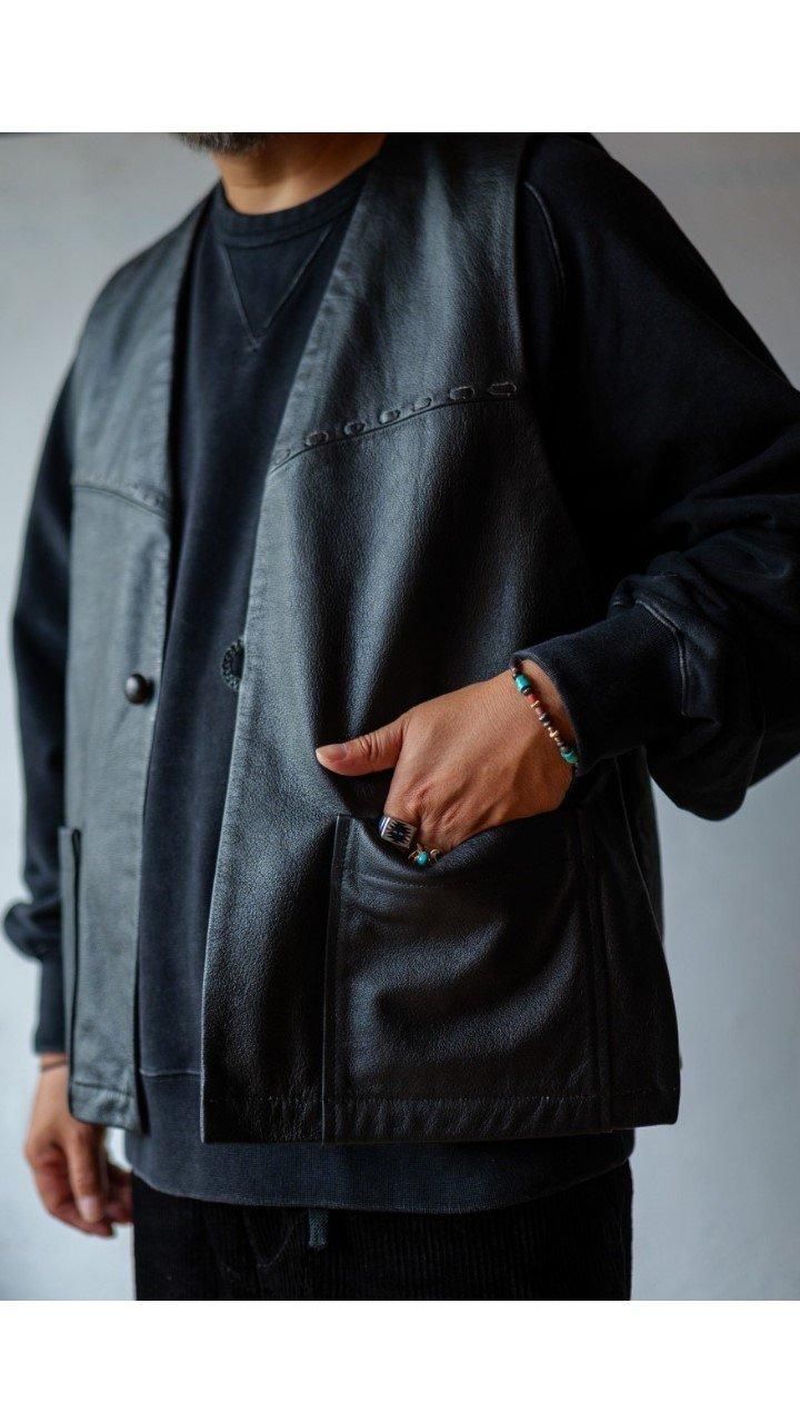 Nasngwam “PUEBLO LEATHER VEST” - Tribeca（トライベカ）｜島根県松江