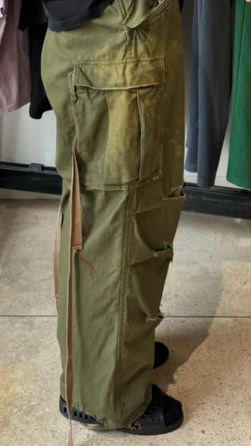 ANACHRONORM “M-51 DAMAGED FIELD CARGO PANTS” - Tribeca