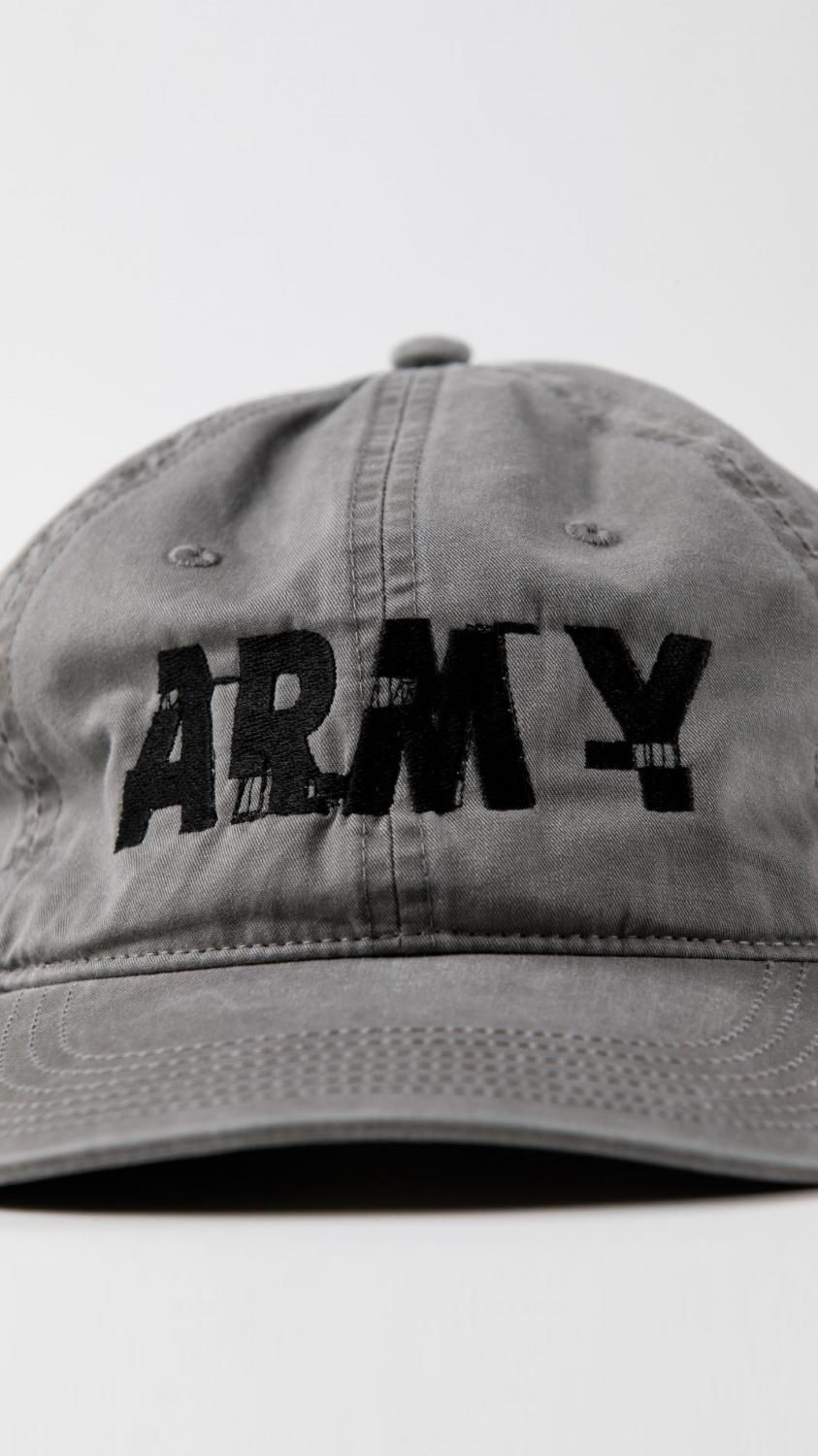 anachronorm アナクロノーム　ダメージ加工　キャップ ANACHRONORM/アナクロノーム GLITCH EMBROIDERY CAP AN301 | MAMBO