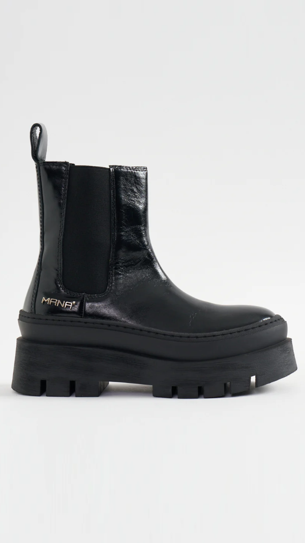 MANA “チャンキーソール・サイドゴアブーツ” - Tribeca（トライベカ