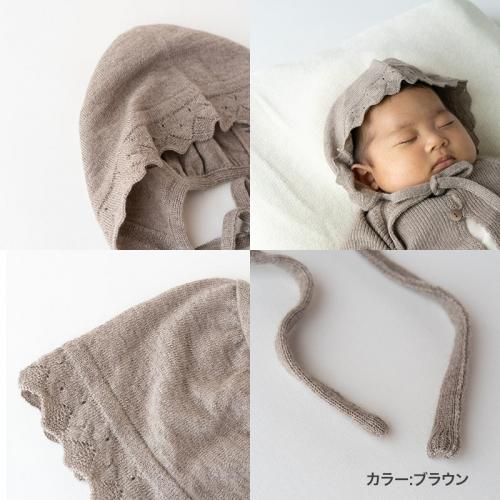 【着用1回】コフク cofucu セレモニードレス 帽子付 アイボリー
