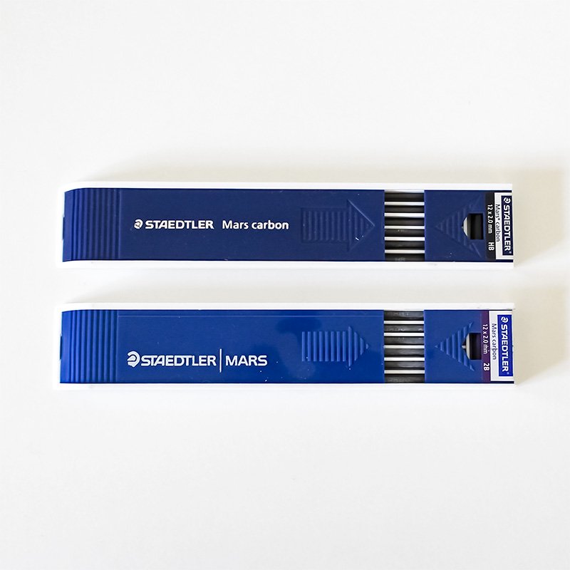 デッサン鉛筆の定番　ステッドラー マルス　ルモグラフHB〜12B製図用高級鉛筆