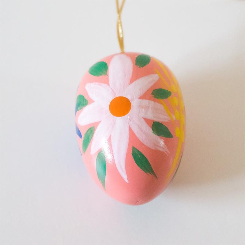 Tobias Heidenreich オーナメント イースターエッグ 花柄 3cm