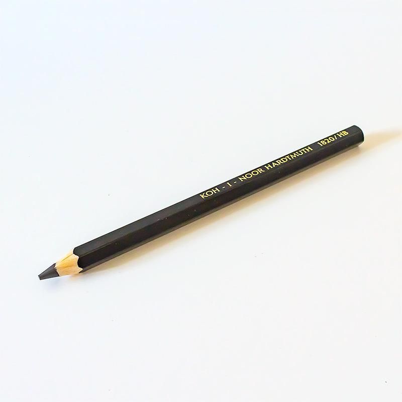 KOH-I-NOOR コヒノール 太軸鉛筆 1820 HB 六角軸 - 商いや 山田